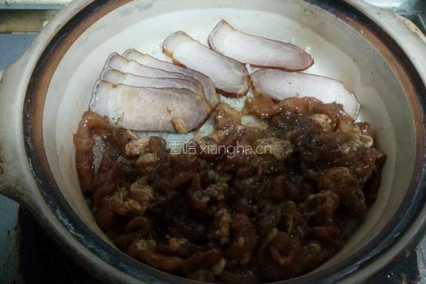 黑椒猪肉煲仔饭的做法图解14