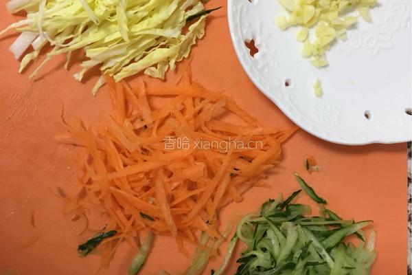 拌凉苦荞面的做法图解3