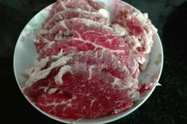 腌制牛肉(火锅版)的做法图解2