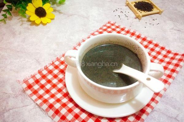 自制浓香黑芝麻糊的做法图解10