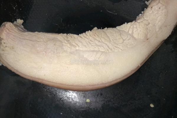 青椒炒肉的做法图解3
