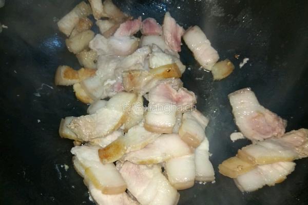 青椒炒肉的做法图解5