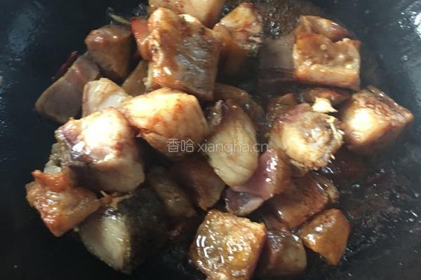 腊肉烧咸鱼的做法图解6