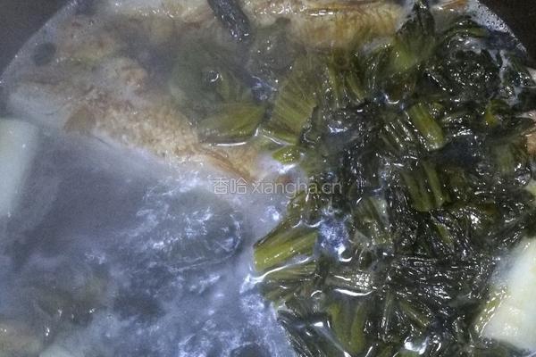 鱼羊酸菜汤的做法图解10