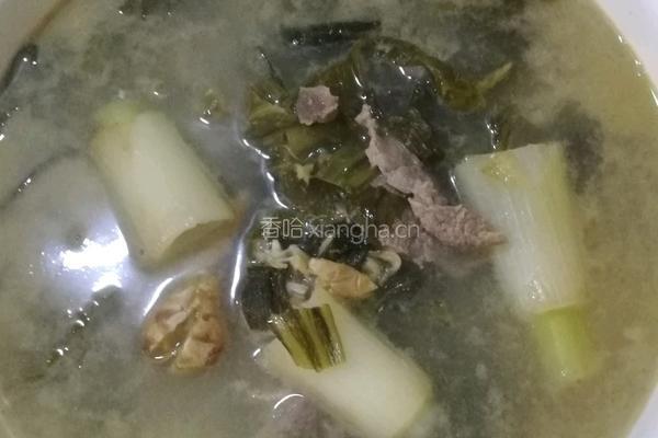 鱼羊酸菜汤的做法图解12
