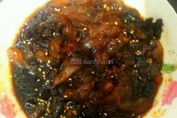 凉拌海蜇的做法图解4