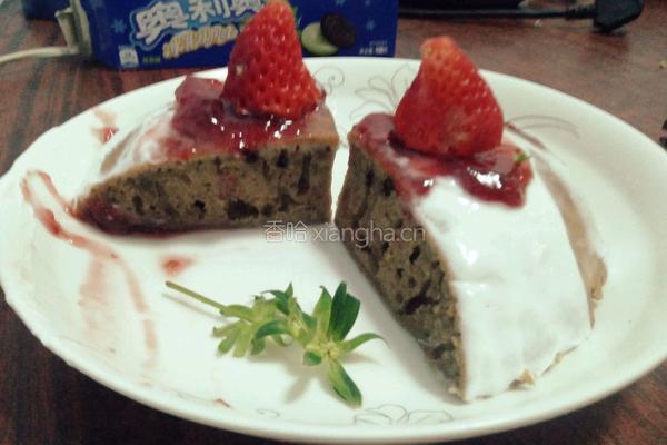 草莓酸奶巧克力蛋糕的做法图解12