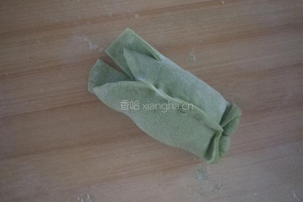 芥菜汁鱼型蒸饺的做法图解10