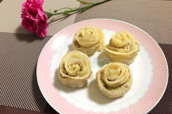 玫瑰花饺子的做法图解8