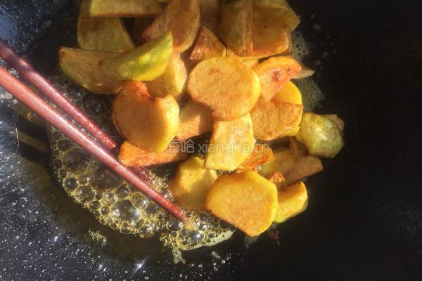 拔丝土豆的做法图解7