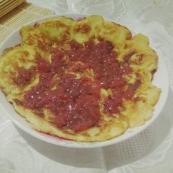 早餐奶香土豆鸡蛋饼的做法[图]