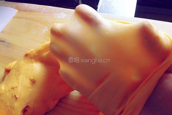 南瓜面包的做法图解10