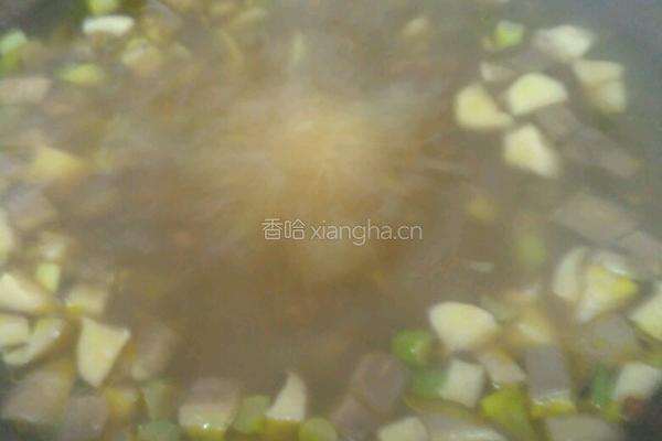平菇酱汁疙瘩汤的做法图解11