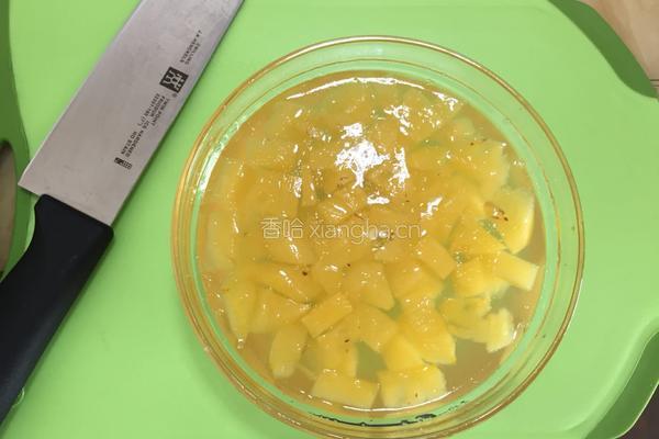 菠萝果冻的做法图解9