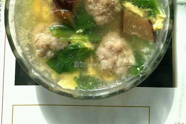 美味养生丸子汤的做法图解6