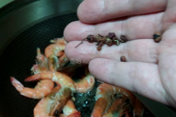 葱姜炒虾的做法图解3