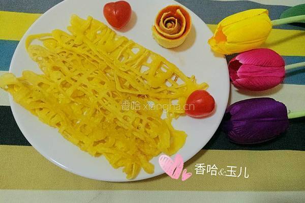 鸟巢鸡蛋饼的做法图解9
