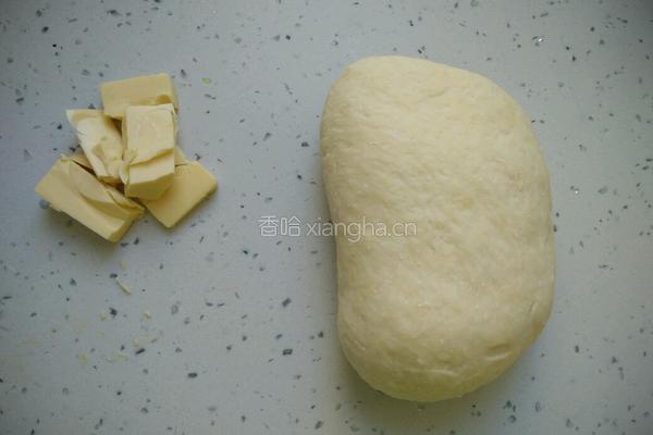 肉松火腿手撕包的做法图解3