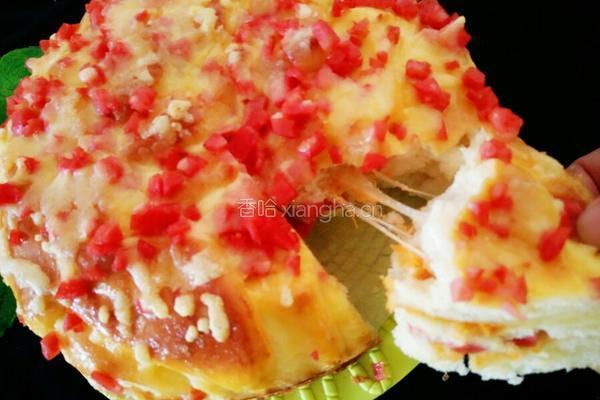 肉松火腿手撕包的做法图解17