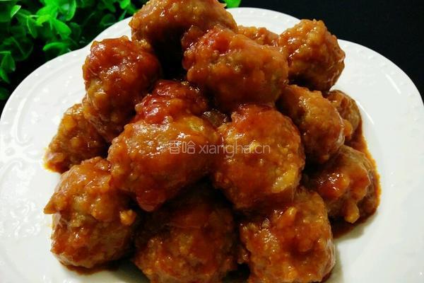 糖醋肉丸的做法图解15