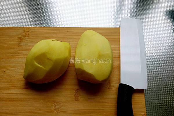 烤箱烤土豆片的做法图解1