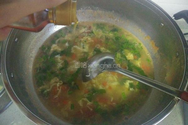 蔬菜蛋花疙瘩汤的做法图解7