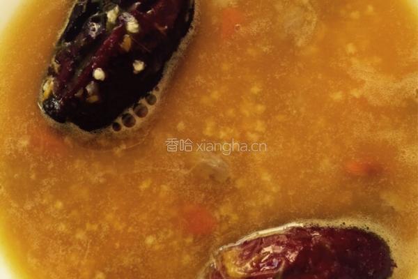 南瓜小米糙米粥的做法图解7