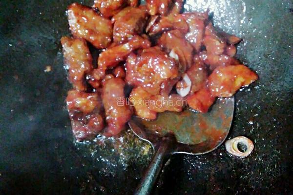 菠萝烧排骨的做法图解16