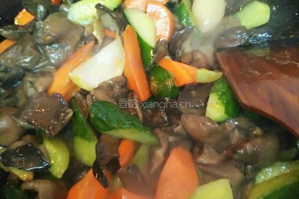 蘑菇清炒的做法图解9