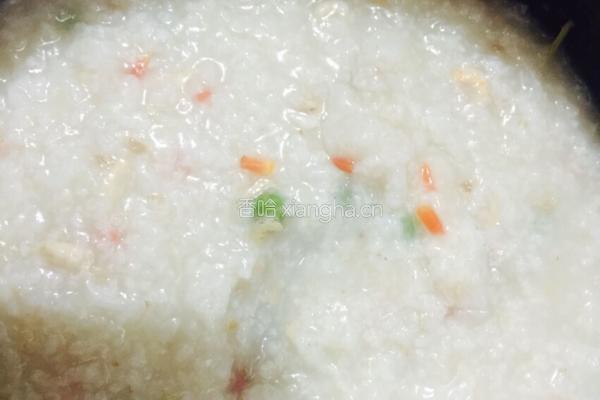 海米牛肉粥的做法图解2