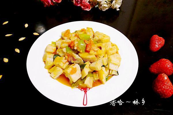 番茄炒藕的做法图解9