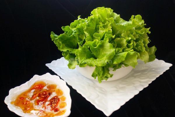 蘸汁生菜的做法图解6