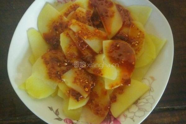 醋溜土豆片的做法图解5