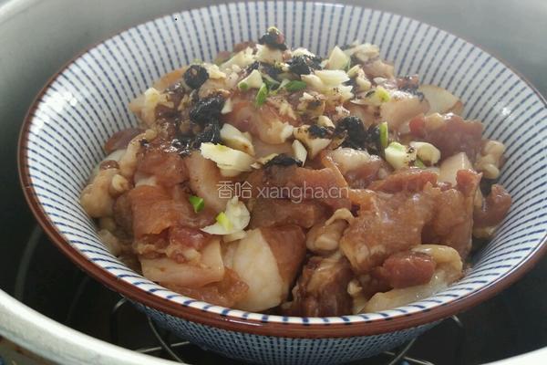 五花肉蒸香芋的做法图解10