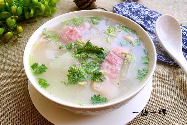 咸肉冬瓜汤的做法图解7