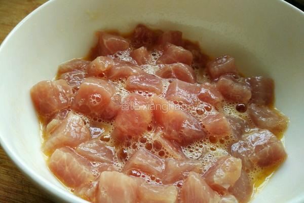 菠萝咕噜肉的做法图解4