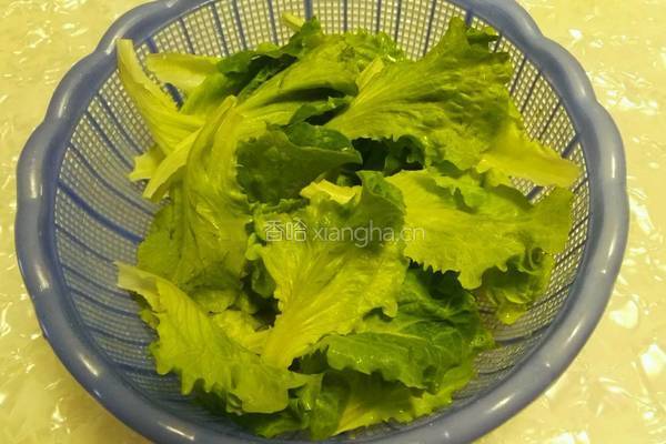 蚝油生菜的做法图解1