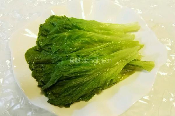 蚝油生菜的做法图解4