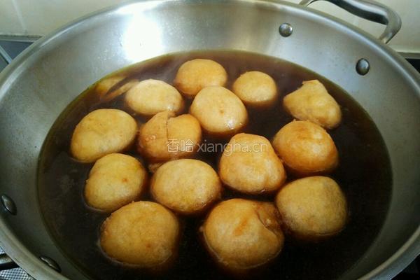 油面筋裹肉的做法图解8