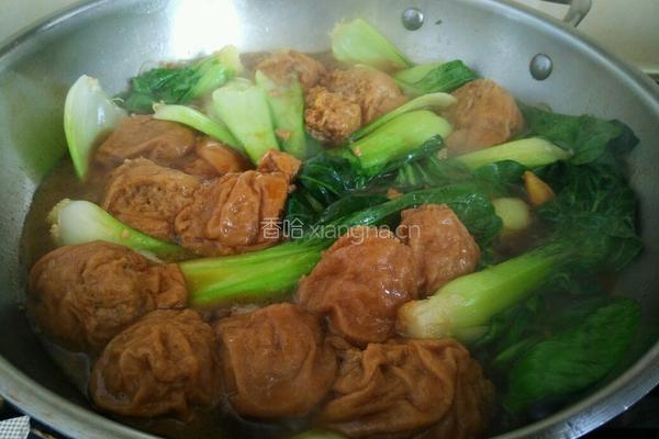 油面筋裹肉的做法图解11