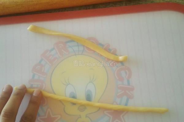 鸡蛋牛奶蜂蜜酥脆小麻花的做法图解7