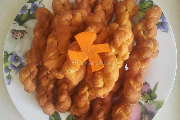鸡蛋牛奶蜂蜜酥脆小麻花的做法图解12