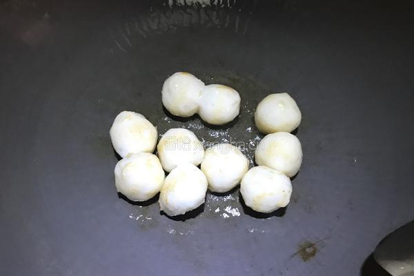 咖喱鱼蛋的做法图解4