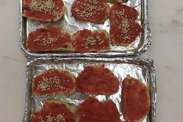 腐乳烤馍片的做法图解4