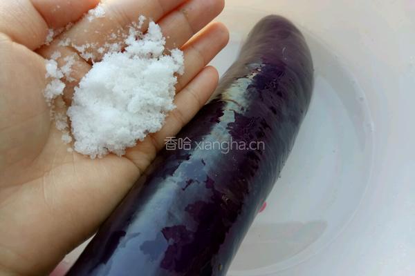 茄子肉沫的做法图解3
