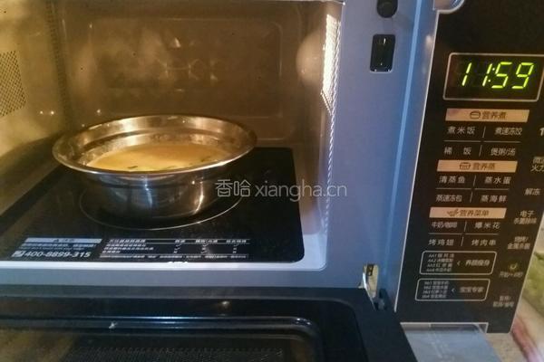 肉末水蒸蛋的做法图解5