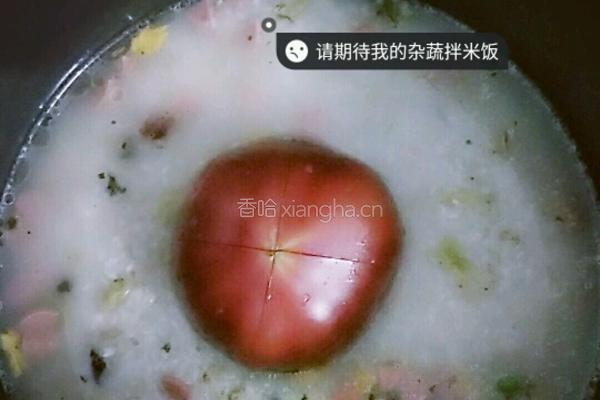杂蔬拌米饭的做法图解1