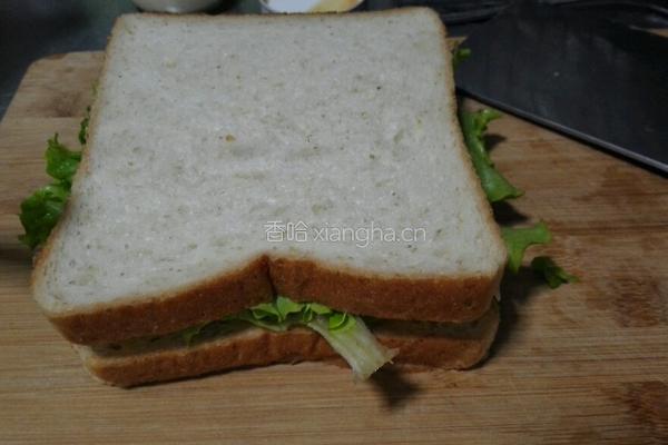 午餐肉三明治的做法图解4