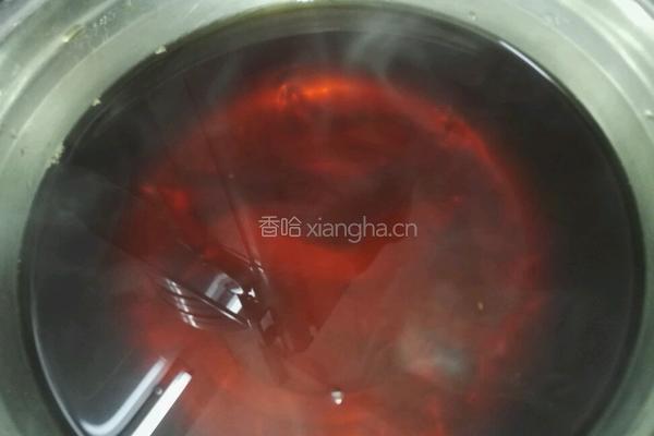 西米露巧克力奶茶的做法图解3