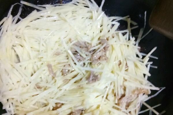 葱香土豆肉丝的做法图解6